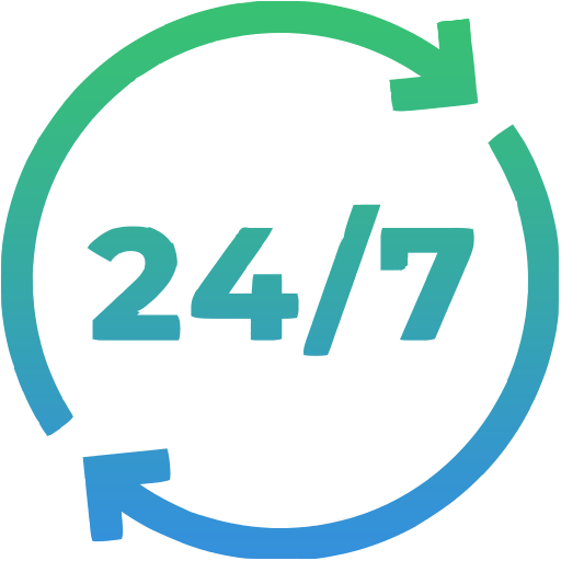 24/7 Availability